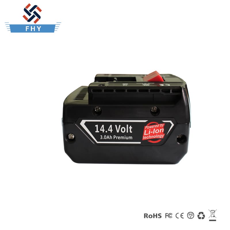 14_4V 4000mAh Li_ion Power Tool Battery Replacement for Bosch